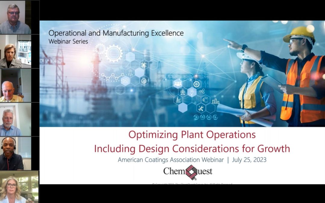WEBINAR: Optimizing Plant Operations Including Design Considerations for Growth
