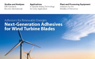 Next-Generation Adhesives for Wind Turbine Blades