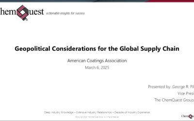 WEBINAR: Geopolitical Considerations for the Global Supply Chain